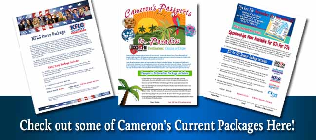 Cameron Sponsorship Packages
